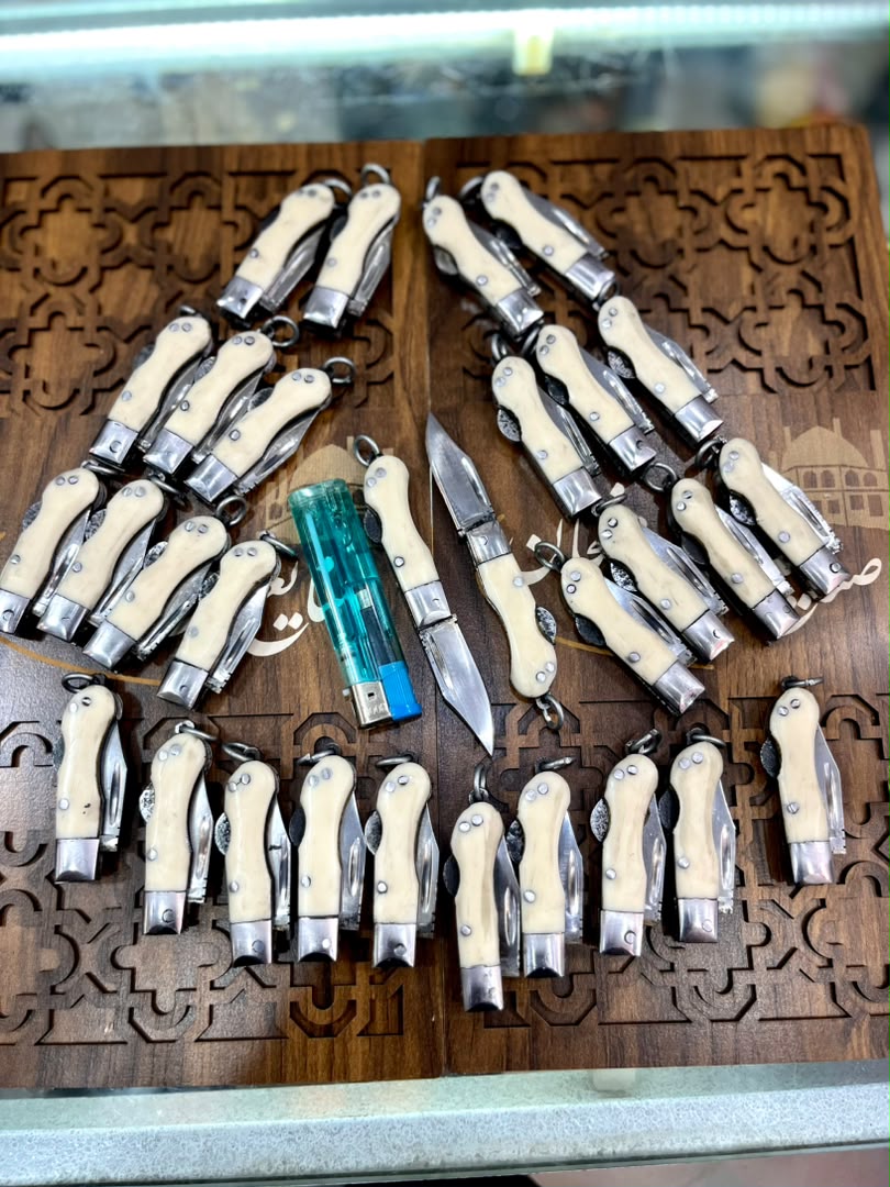 چاقوبابا مینی طول کلی ۱۰ سانت دسته فیبراستخوانی