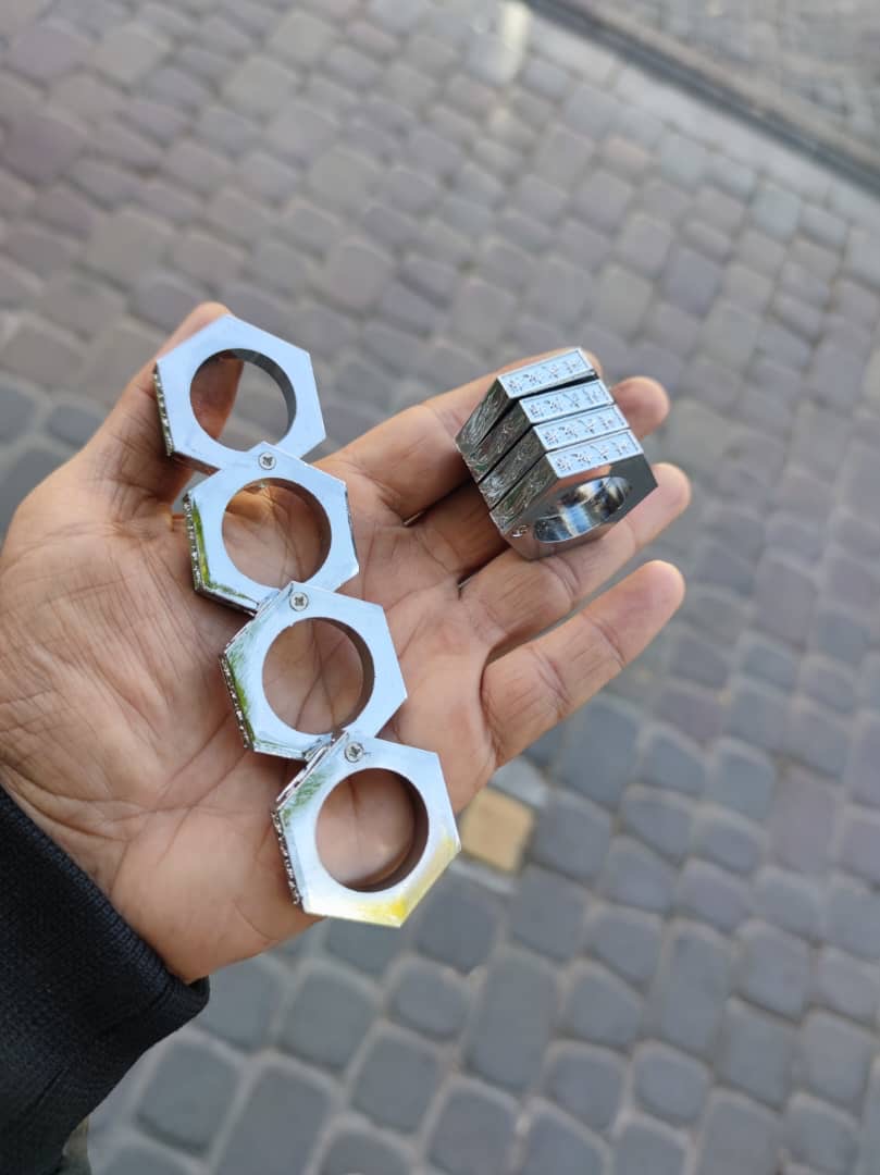 پنجه بوکس تاشو حلقه ای رندوم