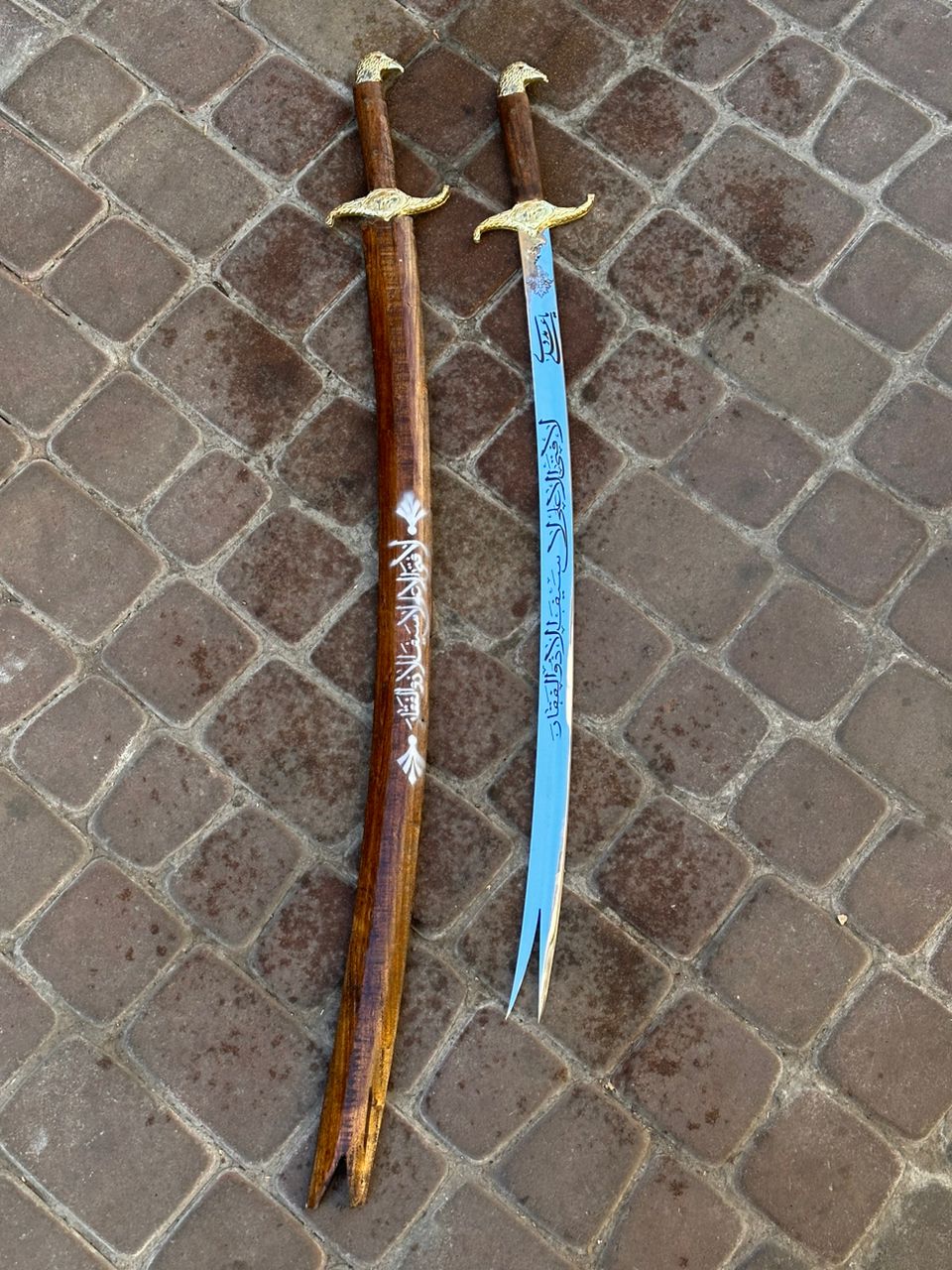 شمشیر ذولفقار (عربی) دست ساز زنجان