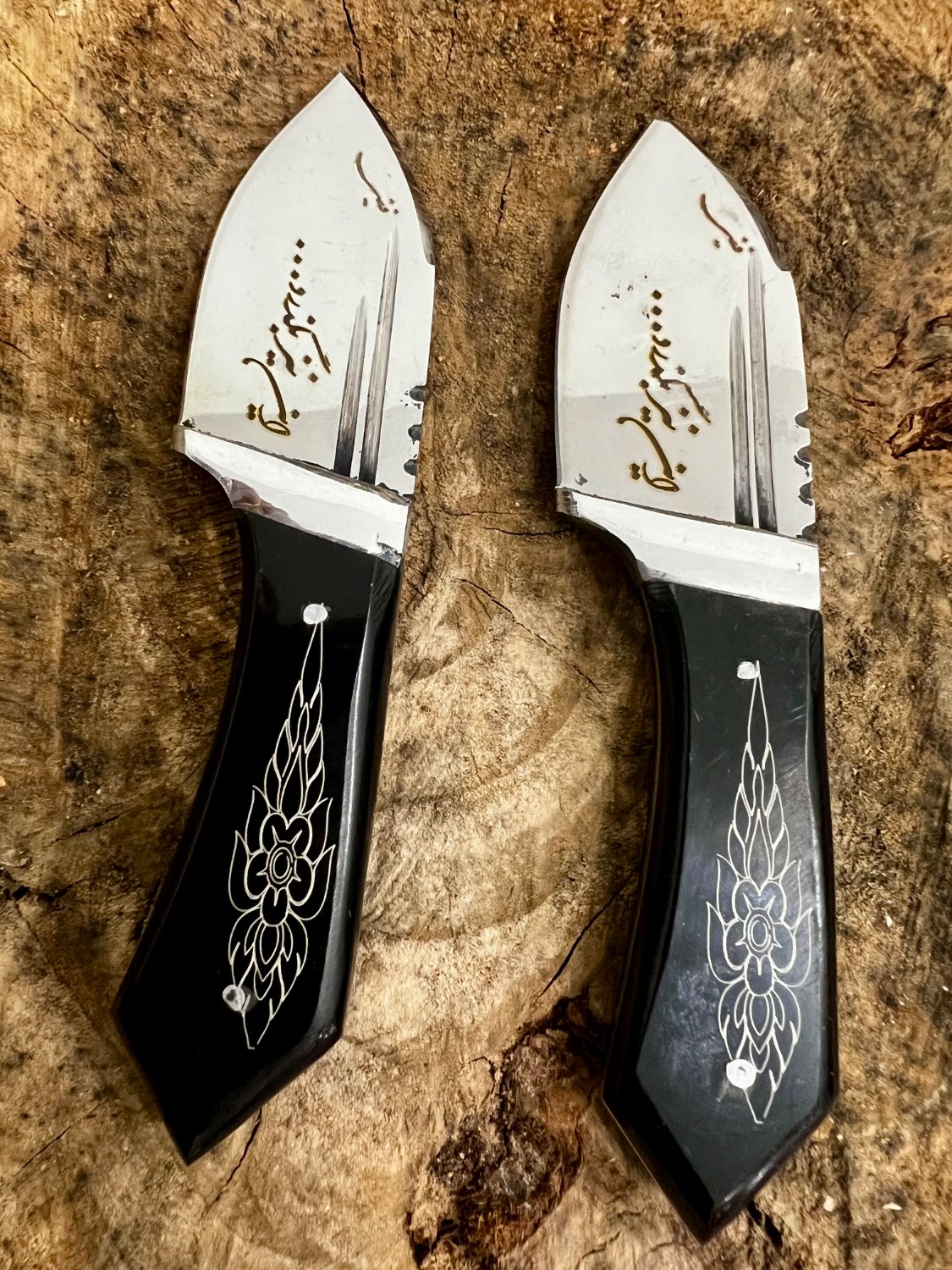 چاقو پوست کنی فیضی دسته فیبر ساخت زنجان